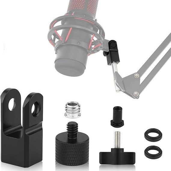 Microphone Arm Boom - Adaptador de Micrófono DT76 de 3/8