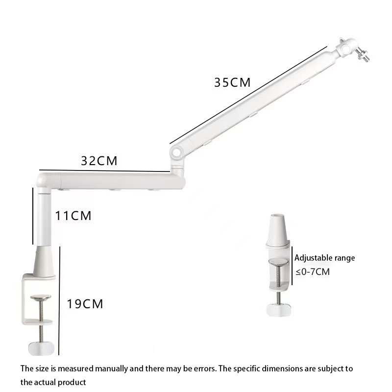 Microphone Arm Boom - Soporte de micrófono ajustable con brazo