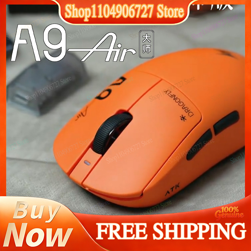 Esports Gaming Competition - Ratón inalámbrico ergonómico ATK Dragonfly A9