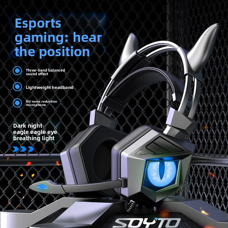 Esports Gaming Bar - Auriculares con Cable Personalizados para Juegos