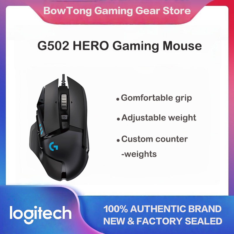 Esports Gaming Mouse Weight Adjustable - Ratón para Juegos Logitech G502 HERO