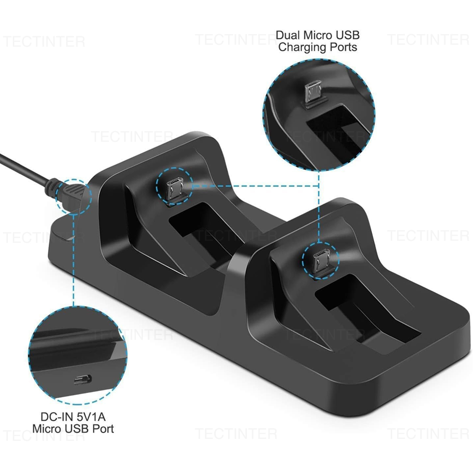 Base de Carga Doble para Contr - Esports Gaming Station reseña y precio