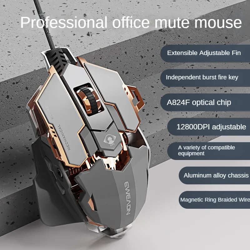 Ratón para juegos MK500 Esport - Esports Gaming Mouse Weight Adjustable reseña y precio