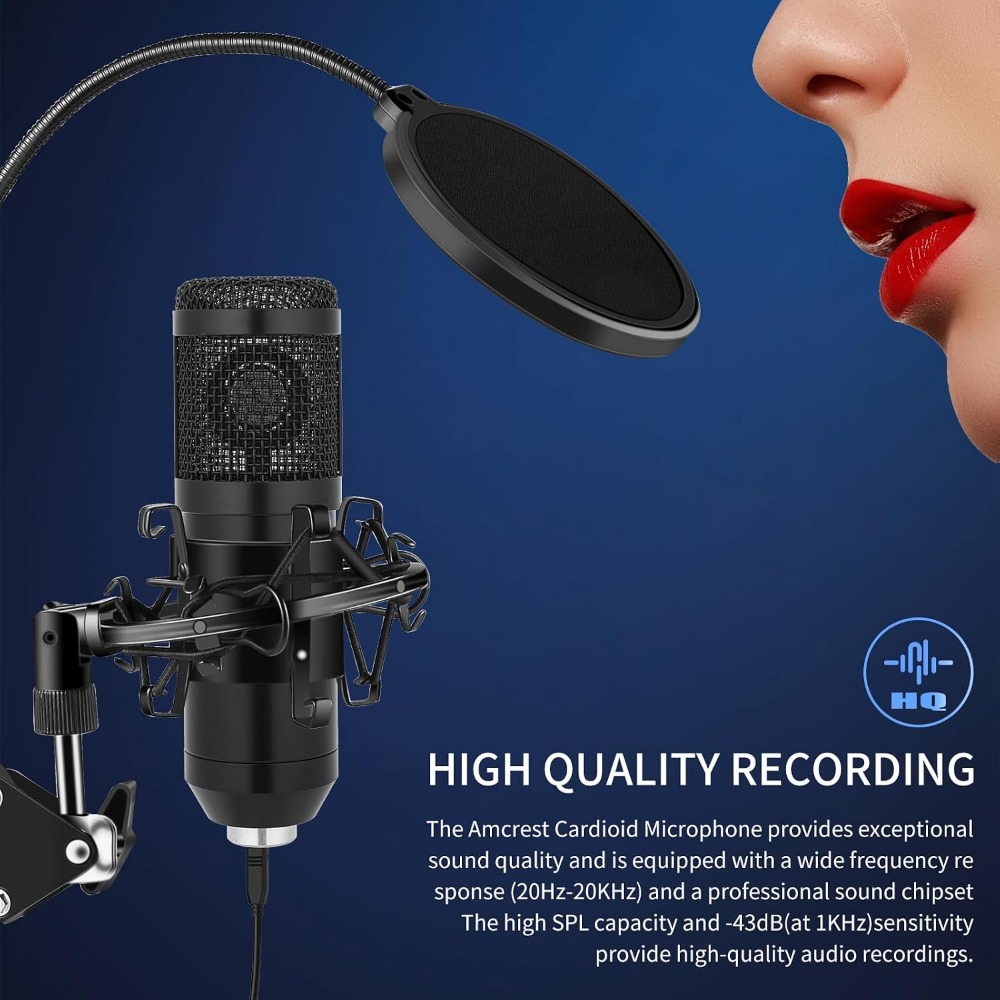 Kit de Micrófono de Condensado - Microphone Arm Boom reseña y precio