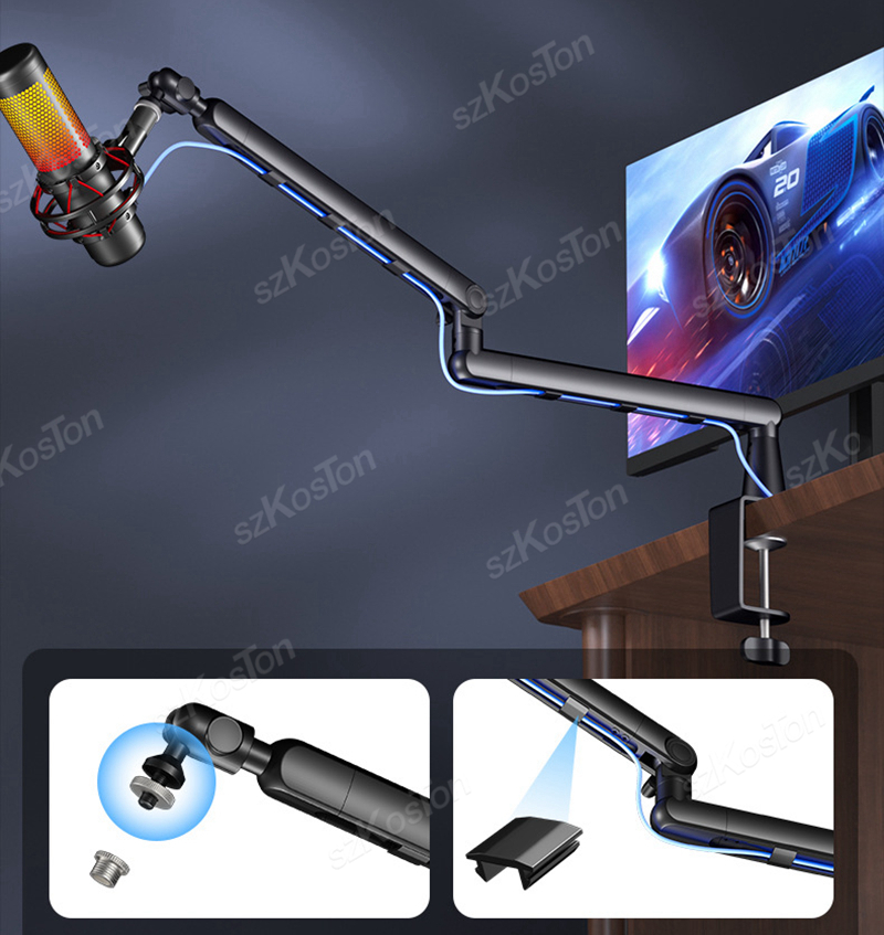 Brazo de micrófono de perfil b - Microphone Arm Boom reseña y precio