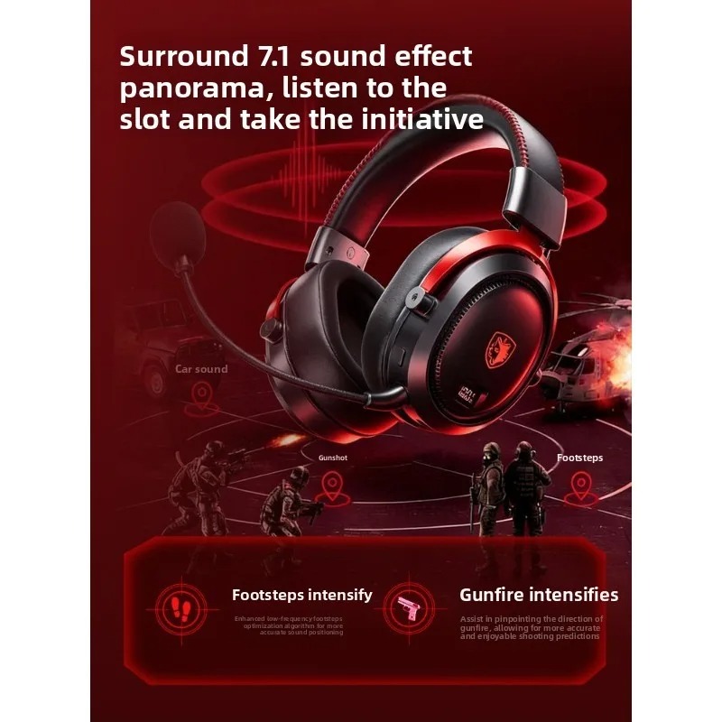 Auriculares Inalámbricos SADES - Esports Gaming Bar reseña y precio