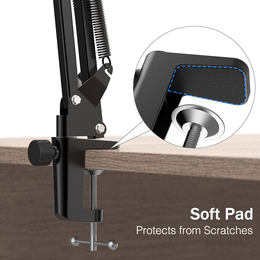 FIFINE brazo de micrófono, bra - Microphone Arm Boom reseña y precio