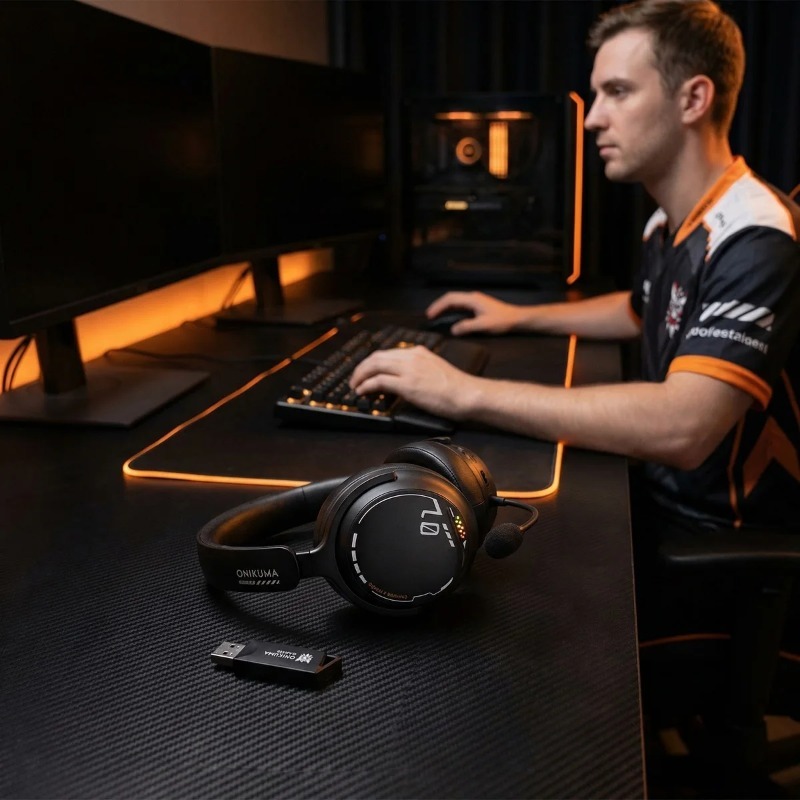 Auriculares para Juegos ONIKUM - Esports Gaming Bar reseña y precio