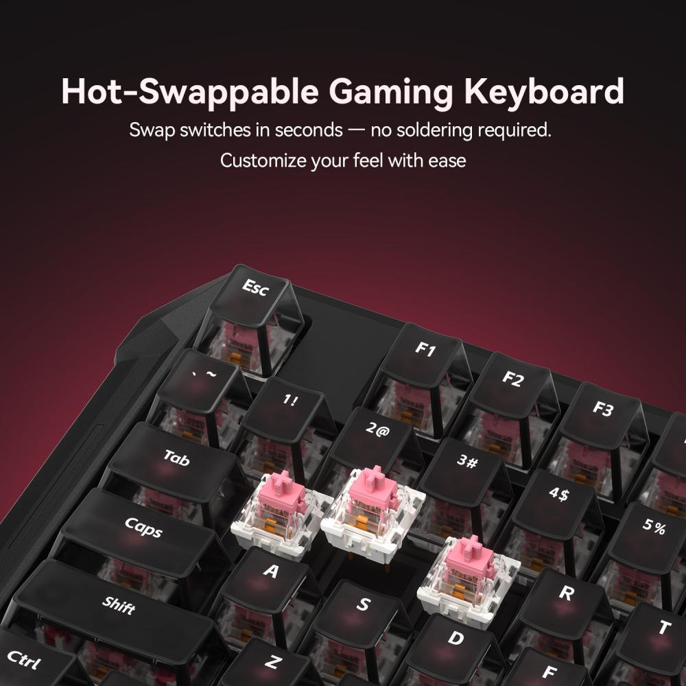 Teclado para Juegos DarkBeacon - Esports Gaming Competition reseña y precio