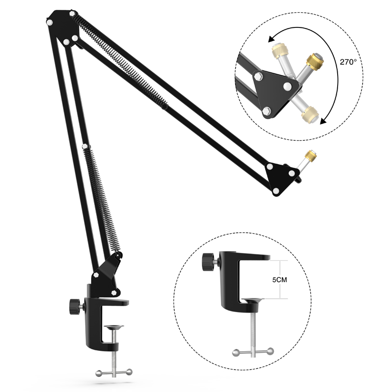 FIFINE Soporte de brazo de tij - Microphone Arm Boom reseña y precio