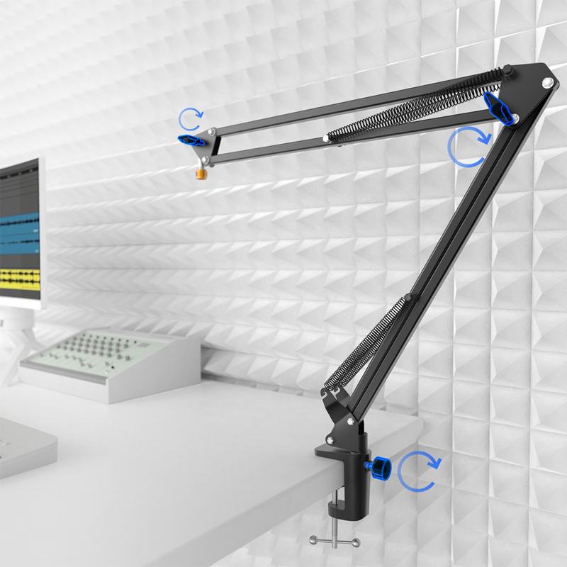 FIFINE Soporte de brazo de tij - Microphone Arm Boom reseña y precio