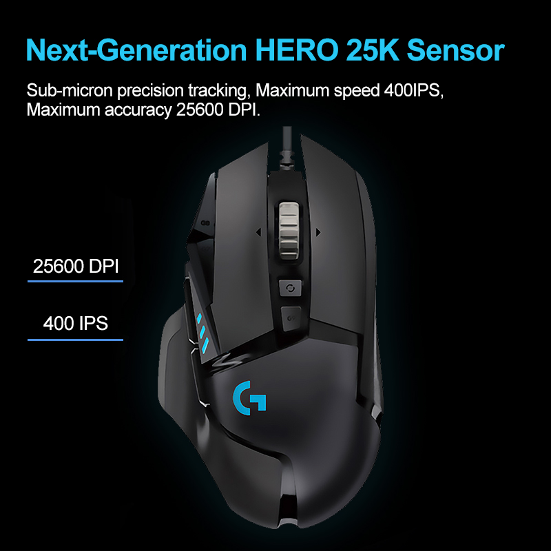 Ratón para Juegos Logitech G50 - Esports Gaming Mouse Weight Adjustable reseña y precio