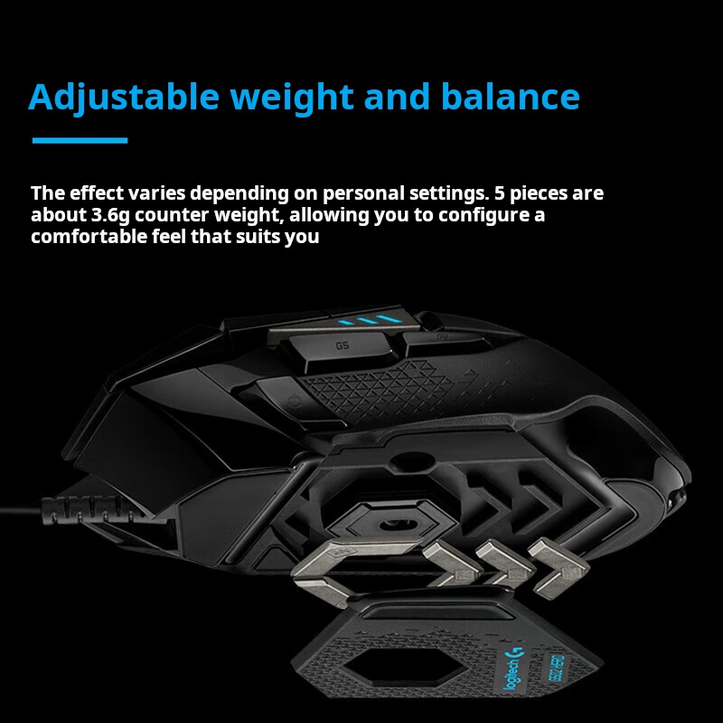 Ratón para Juegos Logitech G50 - Esports Gaming Mouse Weight Adjustable reseña y precio