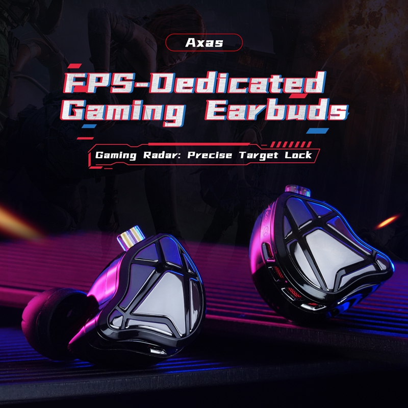    Auriculares KZ Axas FPS Ga - Esports Gaming Bar reseña y precio